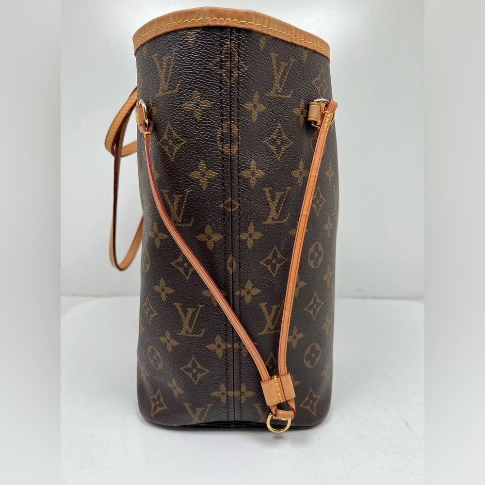 LOUIS VUITTON Neverfull My LV Heritage MM Monogram With Pouch Pink Stripes - Picture 6 of 14